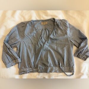 Madewell wrap top & tee
